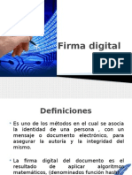 Presentacion Firma Digital