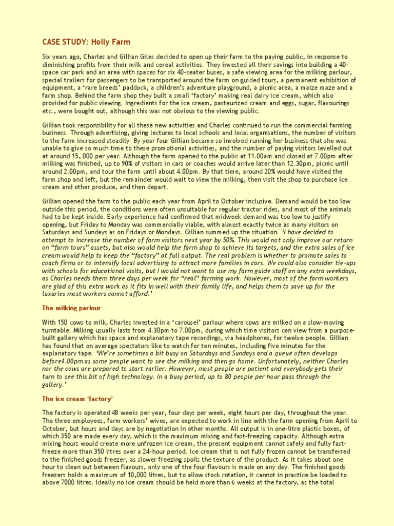 Ice cream case study introduction image