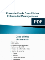 Enfermedad Meningocócica - Caso Clínico