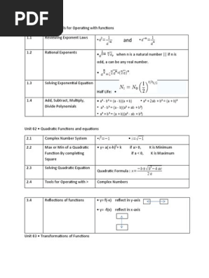 Math Formulas For Grade11 Sine Triangle