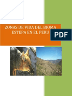 Zonas de Vida Del Bioma Estepa en El Peru1