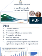 Etude Sur L'industrie Alimentaire Au Maroc