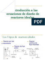 Introd Ec Diseño de Reactores Ideales