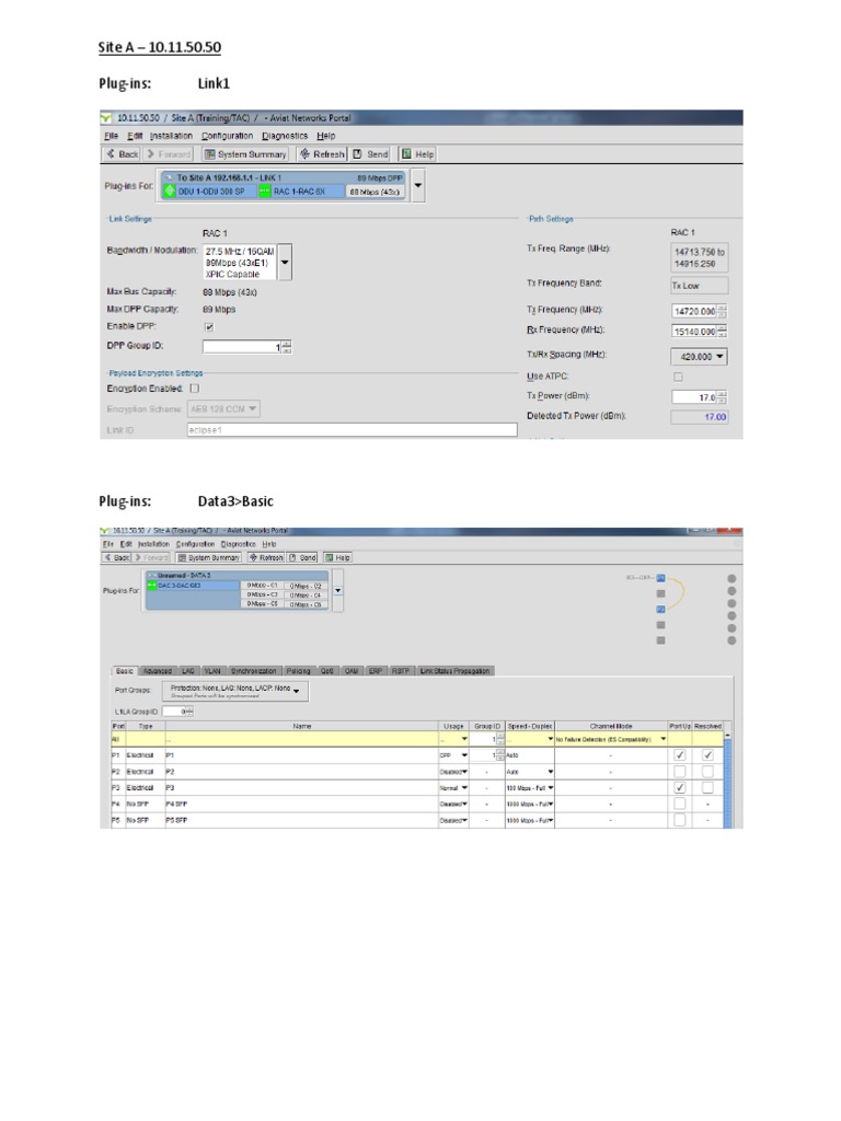 OAM Configuration | PDF | Computing And Information Technology | Business