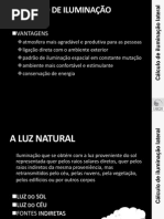 Calculo de Iluminação Natural