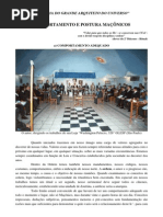 Comportamento e Postura Maconicos