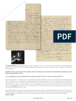 Largest Auction of Einstein Letters Ever June '15
