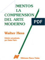 HESS Walter Documentos para La Comprension Del Arte Moderno