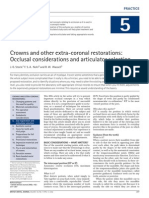 Crowns 5 Occlusion