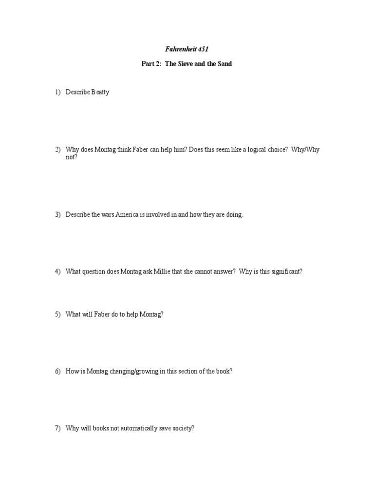 Fahrenheit 451 Part 2 PDF