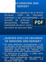 Que Es Windows 2000 Server