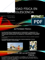 Actividad Física en La Adolescencia