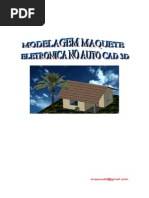 Modelagem Em Maquete Eletrônica Em Auto CAD 3D