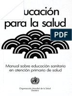 Educación para la Salud