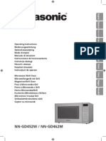 Manual Microondas Panasonic