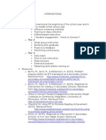 Analysis Within An RTI Framework at A Secondary School