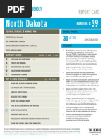 North Dakota's Bike Report Card