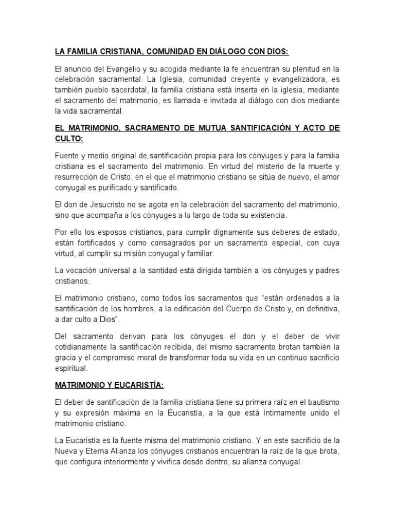La Familia Cristiana - 