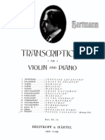 Arthur Heartman Trancriptions For Violin and Piano