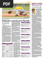 Duhawks Catch Heat in Florida: Breaking Up Is Hard To Do