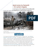 This Divided Island Review by Samanth Subramanian - Sri Lanka's Tragedy