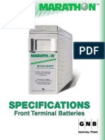 GNB Battery Marathon Frontterminal 155 Datasheet 12549649031