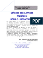 Métodos Geoelétricos Aplicados a Hidrogeologia