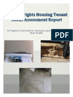 Mayor Wrights Housing - Tenant Needs Assesment Report