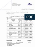 Ajofm - Lista Cursuri Formare Profesionala Mai-Iunie 2015