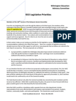 WEAC 2015 Legislative Priorities