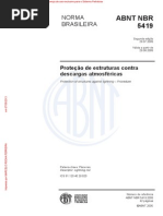 Instalações Elétricas NBR 5419 2005