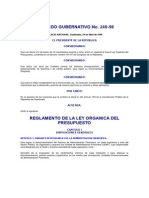 Acuerdo Gubernativo 240-98 PDF