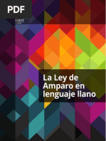 Ley de Amparo Lenguaje Llano Imprimir
