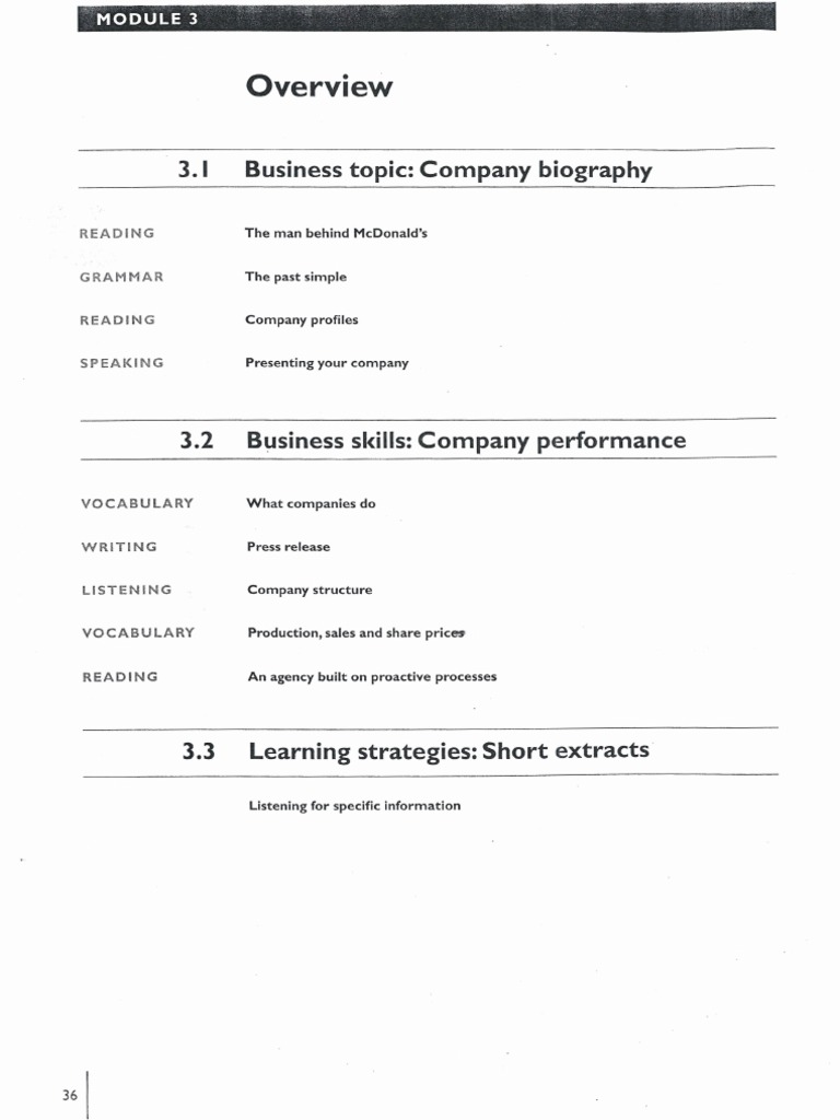 Total Business 1 - TB - Module 3 | PDF | Foods | Business
