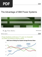 The Advantage of IBM Power Systems