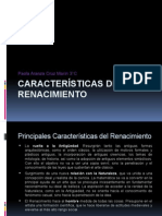 Características Del Renacimiento