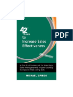 (42 Rules) Michael Griego,Laura Lowell-42 Rules to Increase Sales Effectiveness. a Practical Guidebook for Sales Reps, Sales Managers and Anyone Looking to...-Happy About_Super Star Press (2009)