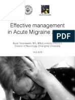 Acute Migraine Management, Chiangmai 2015