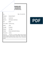 Format Label Herbarium Upi