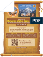 Hanuman Chalisa Yagna Flier 2015