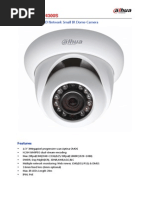 DH-IPC-HDW4300S: 3megapixel Full HD Network Small IR Dome Camera