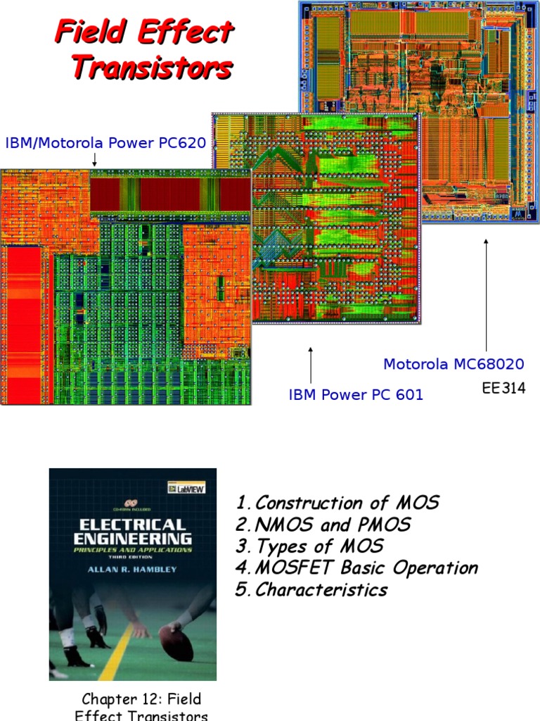 Lecture8 MOS Transistor | PDF | Mosfet | Field Effect Transistor