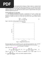 System Identification of A Notch Filter: S S S S R S Y