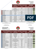 List of Suppliers 07-12-2010