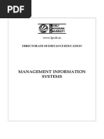 Dmgt505 Management Information System