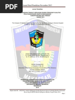 Kebijakan Pelayanan Kesehatan Di Rumah Sakit Umum Daerah 