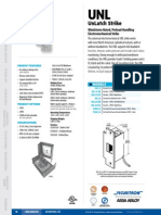 Securitron FSUNL Data Sheet