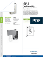 Securitron SP1 Data Sheet