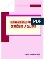 Herramientas para la gestión de la Calidad