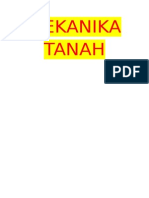 MEKANIKA TANAH